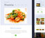 Pizziria a Newsletter Responsive Web Template