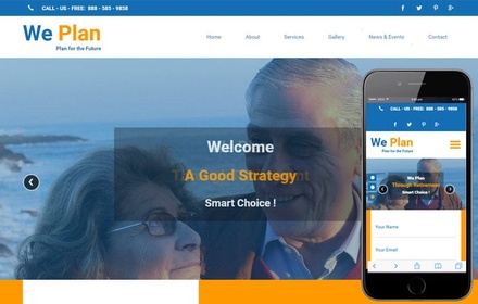 We Plan a Society and People Bootstrap Responsive web Template