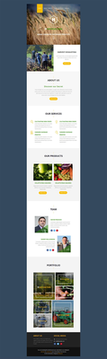 Horticulture a Newsletter Template