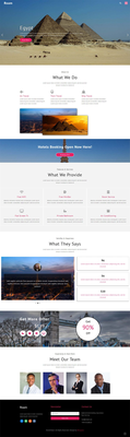 Roam a Travel Category Bootstrap Responsive Web Template