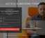 Access Subscribe Form Responsive Widget Template