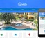 Resorts a Hotel Mobile Website Template