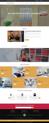 Best Look Interior Category Bootstrap Responsive Web Template