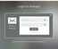 Login On Webapp Form Responsive Widget Template