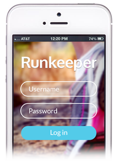 Runkeeper a mobile app Responsive web Template