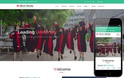 Best Study an Education Category Bootstrap Responsive Web Template