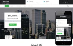 Demesne Real Estate Category Bootstrap Responsive Web Template