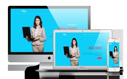 Vita a Personal Category Bootstrap Responsive Web Template