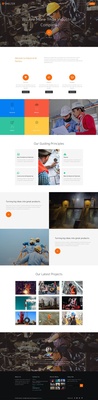 Smelter Industrial Category Bootstrap Responsive Web Template