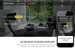 Classy Décor an Interior Category Bootstrap Responsive Web Template