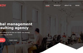 4Useri corporate business website template