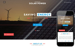 Solar Power an Industrial Category Flat Bootstrap Responsive Web Template