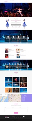 Ballet an Entertainment Category Bootstrap Responsive Web Template