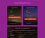 Purple Multiple Forms Flat Responsive Widget Template