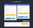Login Signup form Widget Flat Responsive Widget Template