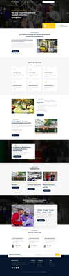 Sectoral Website Template