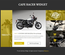 Cafe Racer Responsive Widget Template