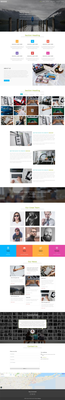 Universe Flat Bootstrap Responsive Web Template