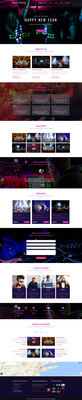 New Party Entertainment Category Bootstrap Responsive Web Template