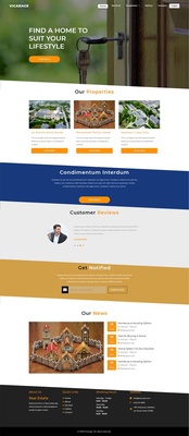 Vicarage a Real Estate Category Bootstrap Responsive Web Template.