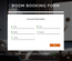 Room Booking Form Flat Responsive Widget Template