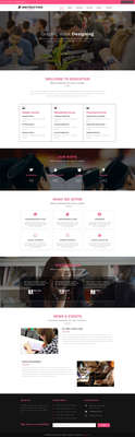 Instruction Education Category Bootstrap Responsive Web Template