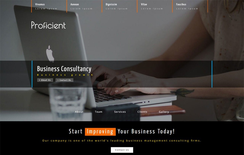 Proficient a Corporate Category Bootstrap Responsive Web Template