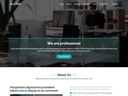 Alstar Bootstrap Theme | BootstrapMade