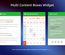 Multi Content Boxes Widget a Flat Responsive Widget Template