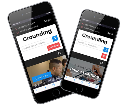 Grounding Education Category Bootstrap Responsive Web Template