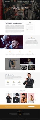 Men’s Salon a Beauty Category Flat Bootstrap Responsive Web Template