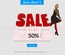 Sale Alert a Flat Responsive Widget Template