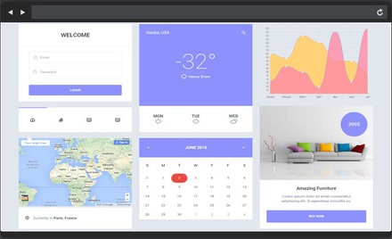 Blocky UI Kit a Flat Bootstrap Responsive Web Template