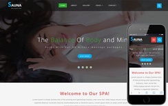 Sauna a Beauty and Spa Flat Bootstrap Responsive Web Template