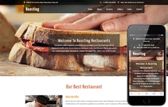 Roasting a Restaurant Category Flat Bootstrap Responsive web Template