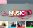 Symphony an Entertainment Flat Bootstrap Responsive Web Template