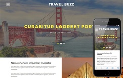 Travel Buzz a Travel Category Flat Bootstrap Responsive Web Template