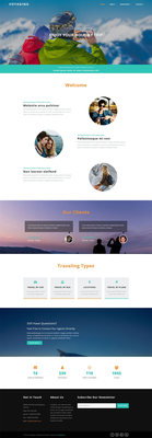 Voyaging a Travel Category Bootstrap Responsive Web Template