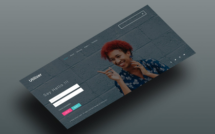 Utilizer Login Form Flat Responsive Widget Template