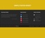 Simple Footer Responsive Widget Template