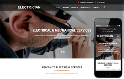 Electrician an Industrial Category Bootstrap Responsive Web Template