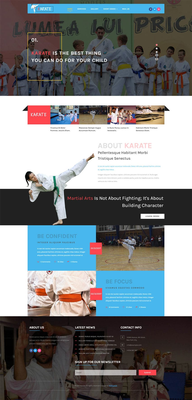 Karate a Sports Category Flat Bootstrap Responsive Web Template