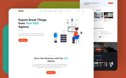 Seog a Corporate website template