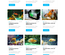 Aquarium a website template for aquarium shops