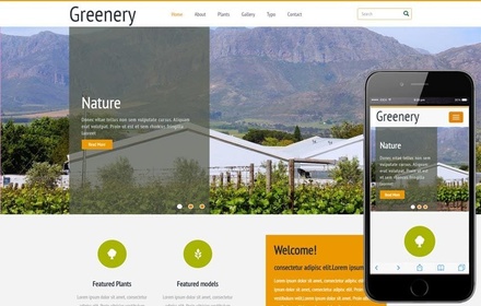 Greenery a Agriculture Category Flat Bootstrap Responsive Web Template