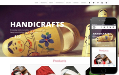 Handicraft a Industrial Category Flat Bootstrap Responsive Web Template