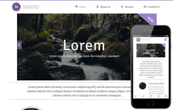 Minto a Corporate Multipurpose Flat Bootstrap Responsive web template