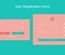 User Registration Forms Responsive Widget Template