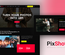 PixShot a photography website template