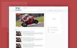 Vloader Free youtube like Mobile Website Template